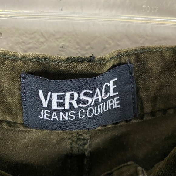 Versace Jeans Couture Vintage Velvet Size 32 - Picture 5 of 8